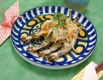 焼きシシャモの南蛮づけ